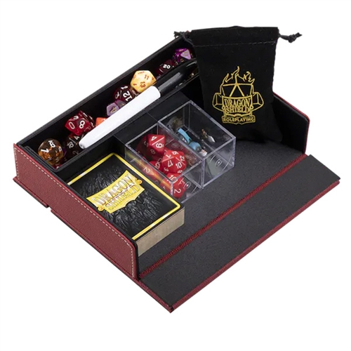 Dice Companion Dice Tray & Box Blood Red - Dice Tray - Dragon Shield